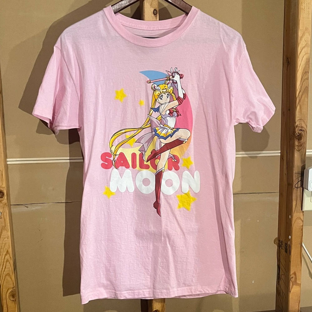 Sailor Moon Toei Animation Pink T-Shirt